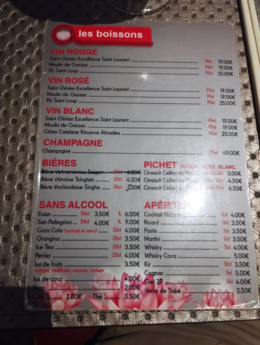 Menu Le Lotus-5