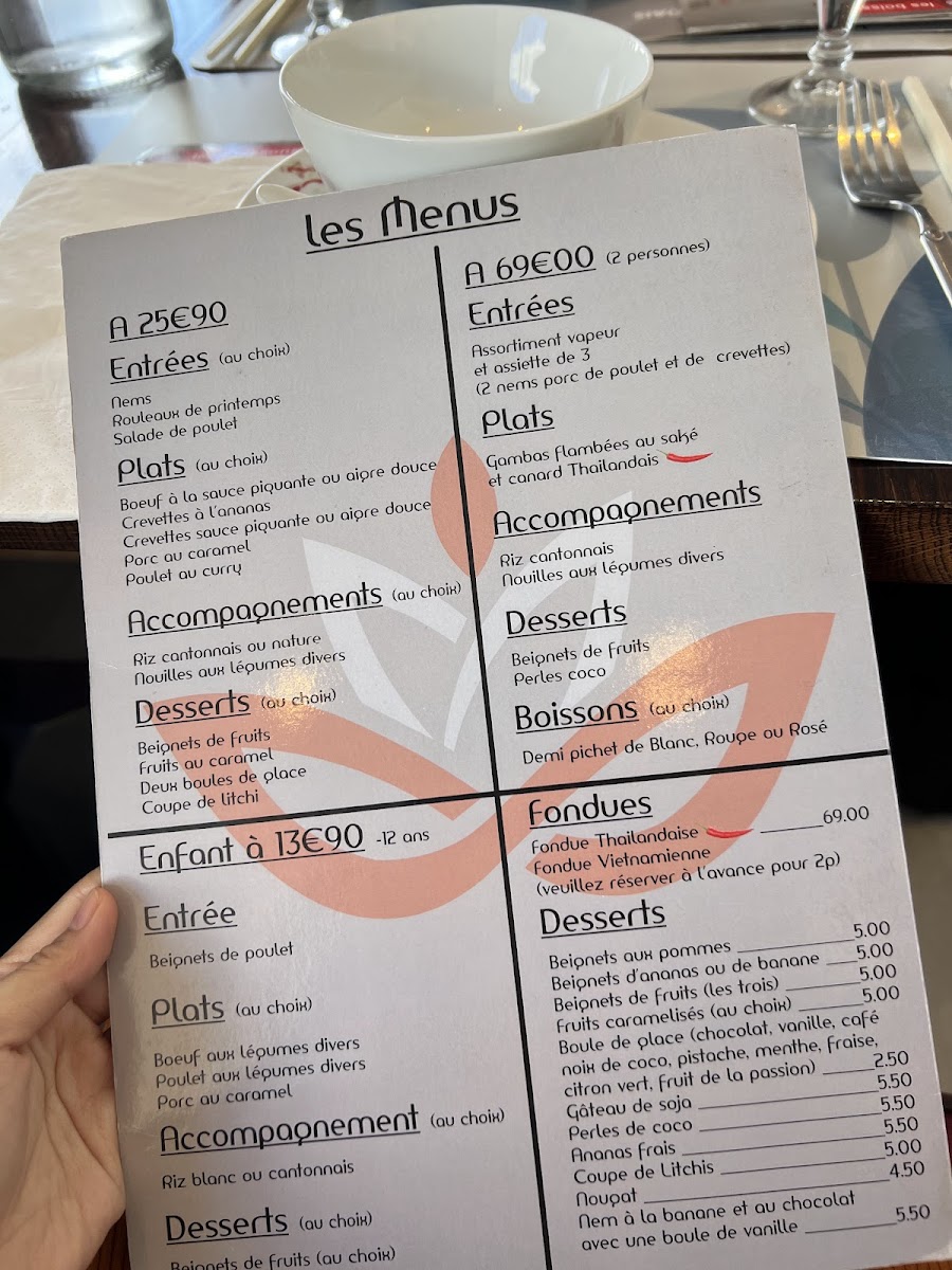 Menu Le Lotus-6